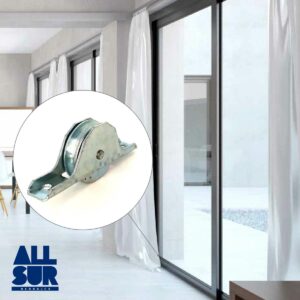 Rueda Puerta Ventana Corrediza Acero Ø 38mm (1)
