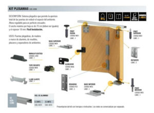 Riel Superior 2mts Aluminio Anodizado Para Kit Plegamas (1)