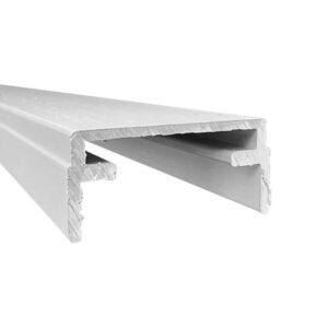 Riel Superior 3mts Aluminio Anodizado Para Kit Plegamas