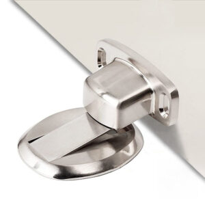 Retén Magnético Puerta/piso Cromo (2)