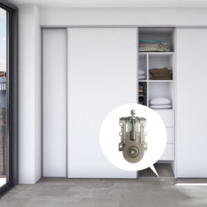 Rueda Para Frente Corredizo De Placard (2)