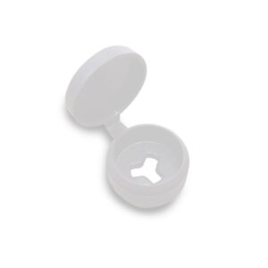 Embellecedor Plastico Con Tapa Blanco