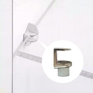 Soporte Para Vidrio 5-6mm Con Pricionero Blanco 60kg (2)