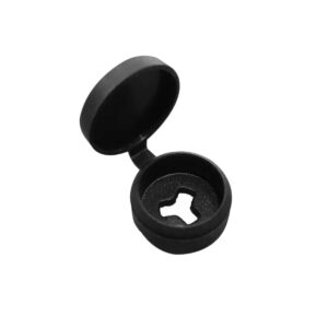 Embellecedor Plastico Con Tapa Negro