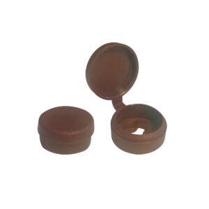 Embellecedor Plastico Con Tapa Marron
