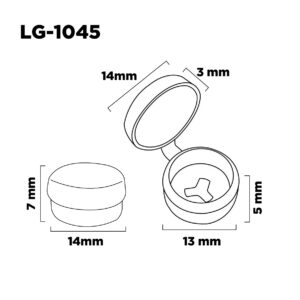 Embellecedor Plastico Con Tapa Marron (1)