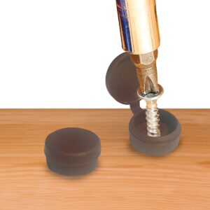 Embellecedor Plastico Con Tapa Marron (2)