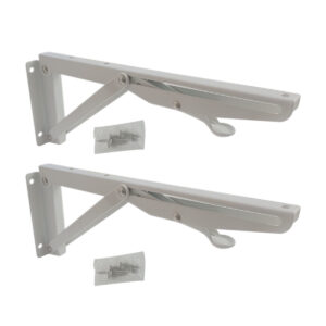 Mensulas Para Mesa Rebatible Volcable 30cm Blanco 60kg X Par