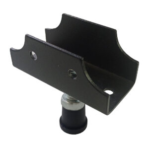 Regaton 17mm Con Base U 25mm X 12 Unid Negro