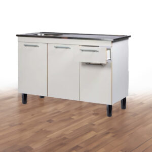 Pata Aluminio Negro Redonda 100mm Mueble Cocina (2)