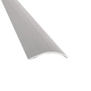 Perfil Para Piso Curvo Desniveles 37mm X 2.5m Plomo Mate