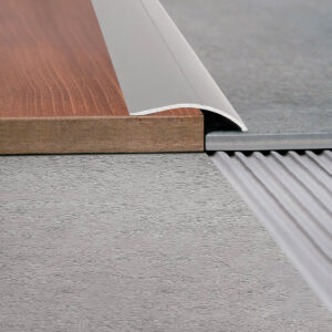 Perfil Para Piso Curvo Desniveles 37mm X 2.5m Plomo Mate (2)