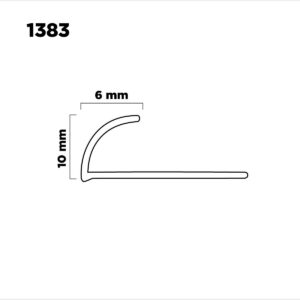 Aluminio Guard. Arco 10mm X 2,5m Cromo Mate (1)