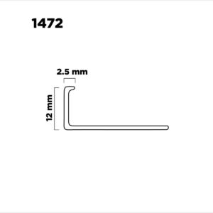 Aluminio Varilla En L 12mm X 2,5m Natural A1 (1)