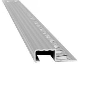 Aluminio Prot. Esc. 10,5x20mm X 2,0m Cromo Mate A1