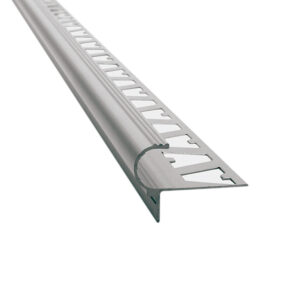 Aluminio Step Decorativo10x8mmx2,50m Cromo Mate A1