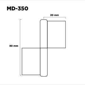 Bisagra Ficha Herrero 80x20 Der H. Pulido (1)
