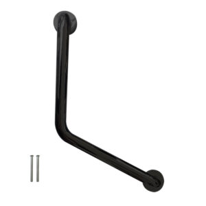 Barral De Sujecion 45° Acero Inoxidable Negro 25x450mm