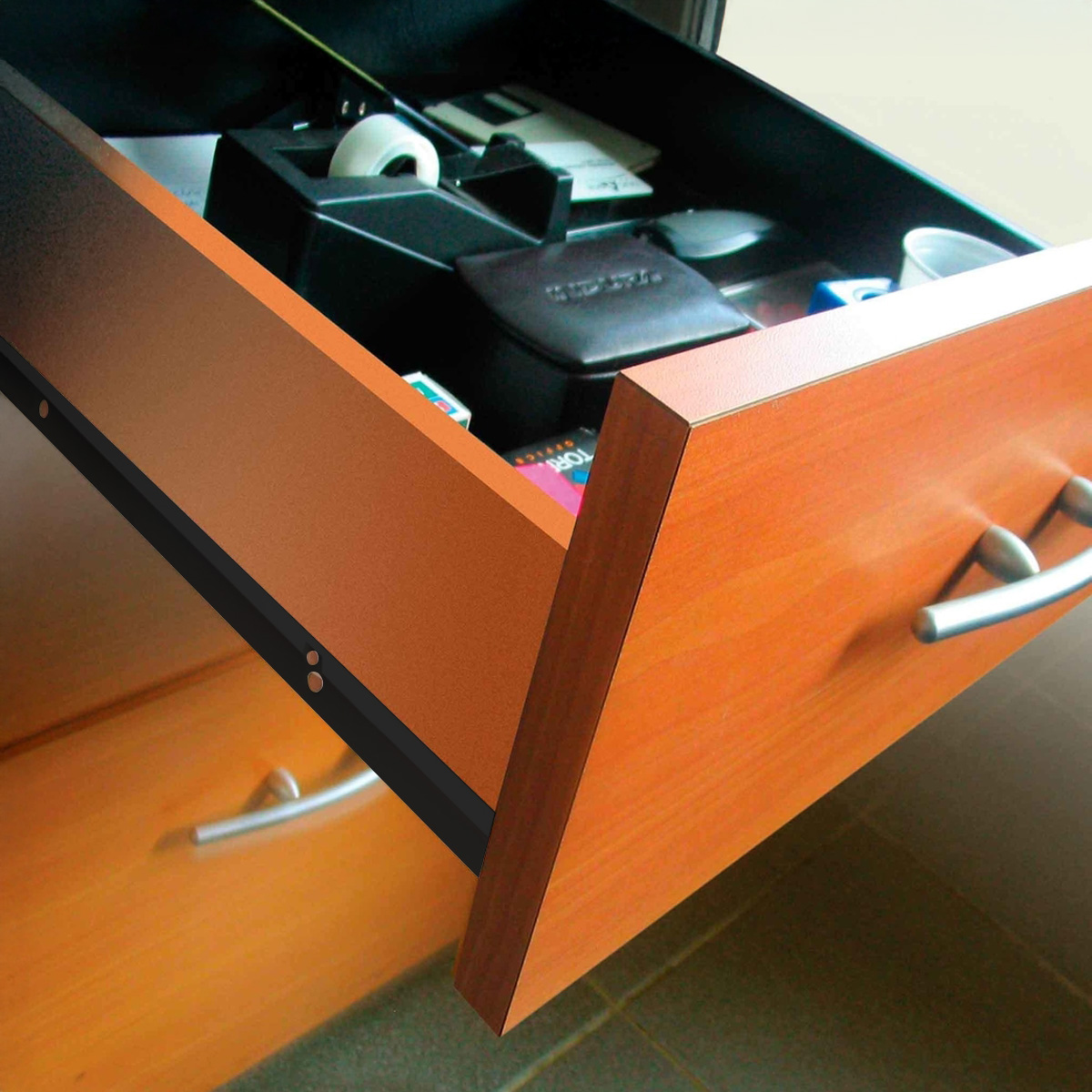 Correderas Eco Eurohard 550mm Negr (2) Correderas Eco Eurohard 550mm Negr (2)