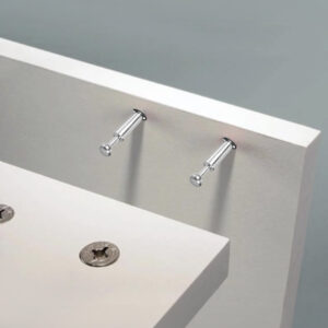 Conector Oculto Doble Perno Doble Para 18 Mm (2)