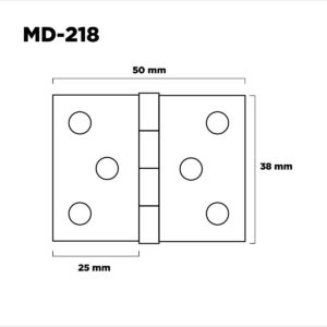 Bisagra Postigo Tipo1842 38mm H. Pulido (1)