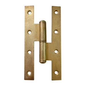 Bisagra Pomela 140x70mm Bronceado Izq