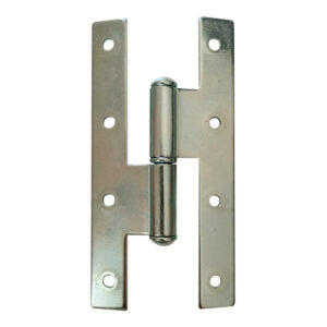 Bisagra Pomela 140x70mm Zincado Azul Der