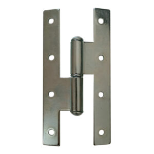 Bisagra Pomela 140x70mm Zincado Azul Izquierda