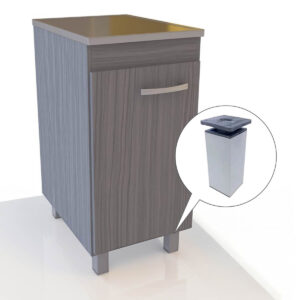 Pata Aluminio 15cm Cuadrada Regulación Mueble Cocina (2)