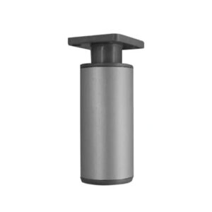 Pata Aluminio Anodizado Redonda 100mm Mueble Cocina