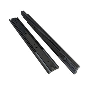 Corredera Telesc 45kg Cierre Suave 500mm Negro