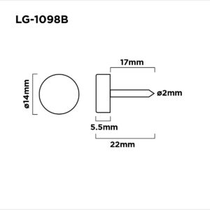 Patin Clavo 14mm Blanco (1)