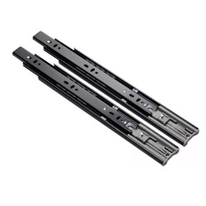 Correderas Telescopicas 40cm Cierre Suave Reforzada 45kg Negro Grupo Euro