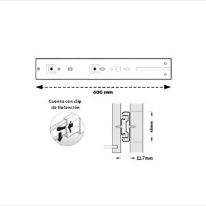 Correderas Telescopicas 40cm Reforzadas 35kg Zincado Grupo Euro (1)