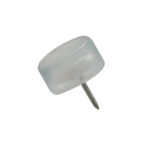 Patin Clavo Silicona 18mm Transparente