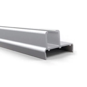 Perfil Transicion Placa 18mm A Vidrio 3 A 4mm X 3mts