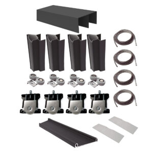 Kit Smart Negro Sist Corredizo 3.0 X 2.60m (2h)