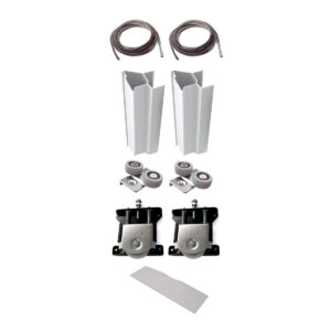 Kit Puerta Extra Smart Blanco 2.60m (1 H)