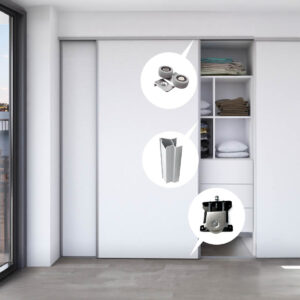 Kit Puerta Extra Smart Blanco 2.60m (1 H) (2)