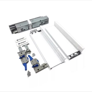 Laterales Con Guias Ocultas Magic Box 80 X 450mm Blanco Unihopper