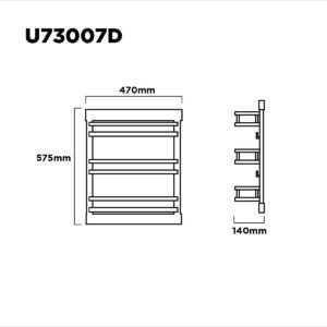 Canasto 3 Niveles Lat, 200mm C/ Ant (1)