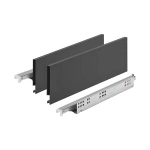 Laterales Con Guias Ocultas Matrix Box 12.8 X 50cm Antracita Hafele