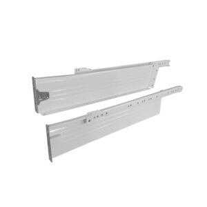 Laterales Con Guias Metalicas Z 8.6 X 50cm 25kg Blanco Hafele