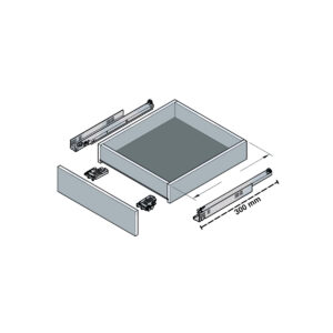 Guias Ocultas 30mm Push Cierre Suave 30kg Hafele (1)