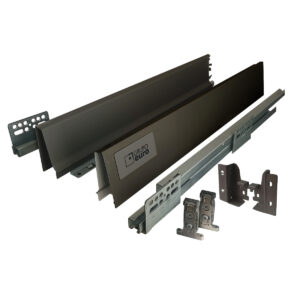 Laterales Con Guias Ocultas 84.5 X 50cm 35kg Antracita Grupo Euro