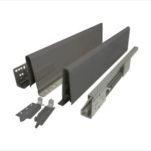 Laterales Con Guias Ocultas Matrix Box 8.4 X 45cm Antracita Hafele