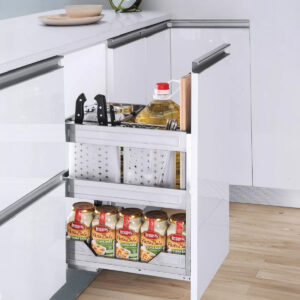 Extraible P/bajo Mesada 3 Niveles 350mm Ac. Inox (2)