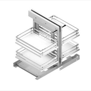 Conj.esq. Magico Ext.compl. Mod 800mm Rev Ac.cromado