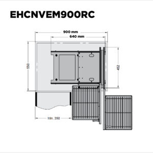 Conj.esq. Magico Ext.compl. Mod 800mm Rev Ac.cromado (1)