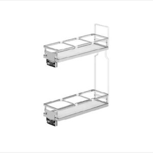 Conj.extraible Bajo Mesada 2 Band C/bastidor Mod 200mm Ac.cr